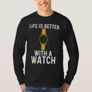 Cool Watch Collector Art For Men Women Collecting  T-Shirt
