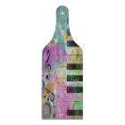 Cool Watercolors Splatters Colourful Piano