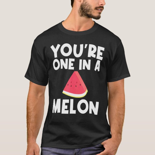 Cool Watermelon For Men Women Red Melon Fruit Beve T-Shirt (Front)