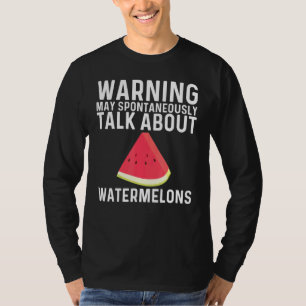 Cool Watermelon For Men Women Red Melon Fruit Beve T-Shirt