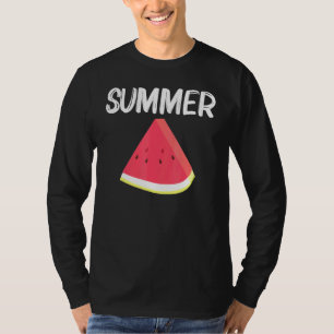 Cool Watermelon For Men Women Red Melon Fruit Beve T-Shirt