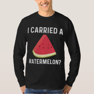 Cool Watermelon Gift For Men Women Red Melon Fruit T-Shirt