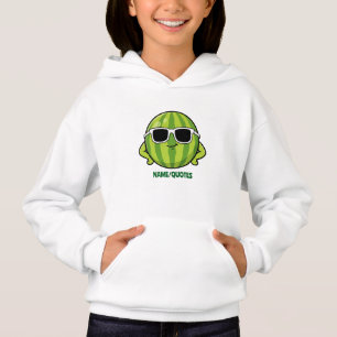 Cool Watermelon Sunglasses Cartoon Graphic