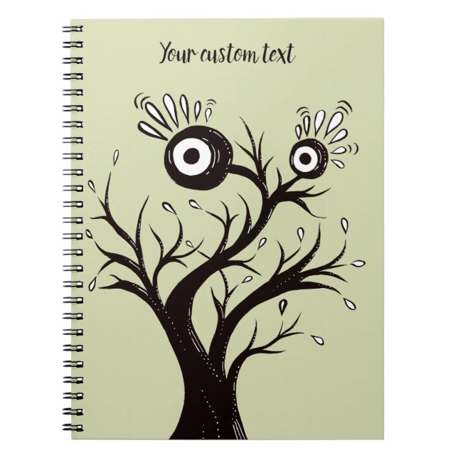 Cool Weird Creature Notebook (Front)