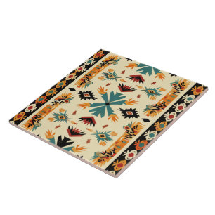 Cool Western Indian pattern  Tile