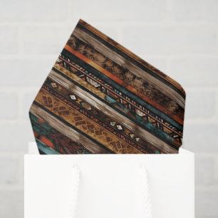 cool Western party pattern Tissue Paper