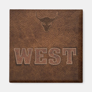 Cool Western Text - Customise It Magnet