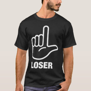 Cool What a Loser Outfit Illustration Fashion Grap T-Shirt