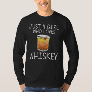 Cool Whiskey For Girls Kids Malt Whisky Alcohol Bo T-Shirt