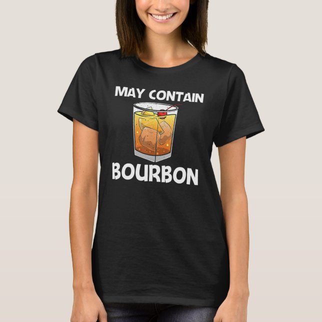 Cool Whiskey For Men Women Malt Whisky Alcohol Bou T-Shirt (Front)
