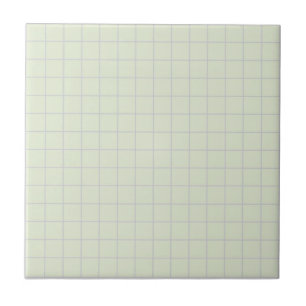 Cool White & Lilac Chequered Pattern Retro Tile