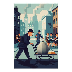 Cool Winston Churchill  Poster