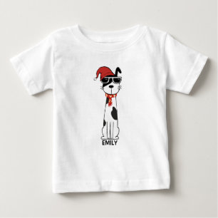 Cool Winter Dog 1 Baby T-Shirt