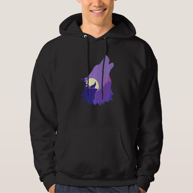 Cool Wolf Wildlife Arctic Tee (Front)