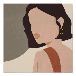 Cool woman poster