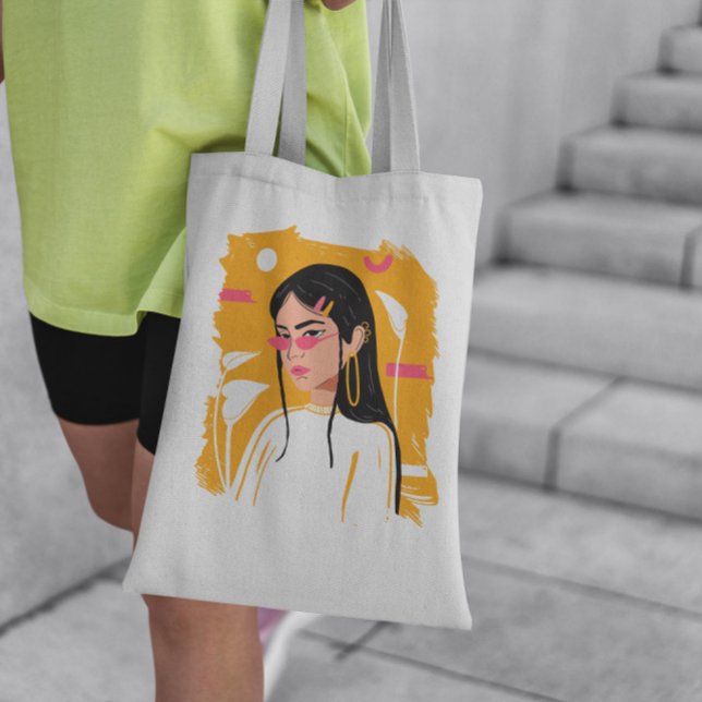 Cool Woman Tote Bag   (Creator Uploaded)