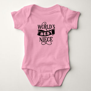 Cool world's best Niece Baby Bodysuit