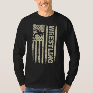 Cool Wrestling USA For Men Women Wrestling Coach 1 T-Shirt