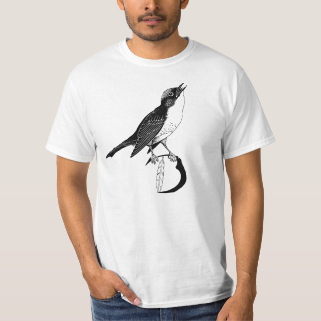 Cool XL Bird Tee T-Shirt Online Design Idea (Front)