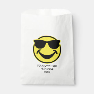 Cool yellow + your backg. & ideas favour bags
