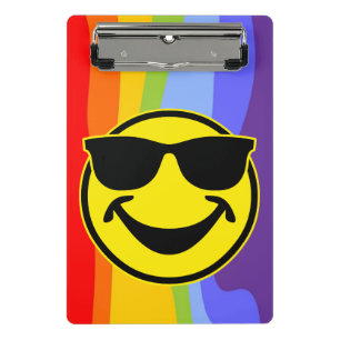 Cool yellow + your backg. & ideas mini clipboard