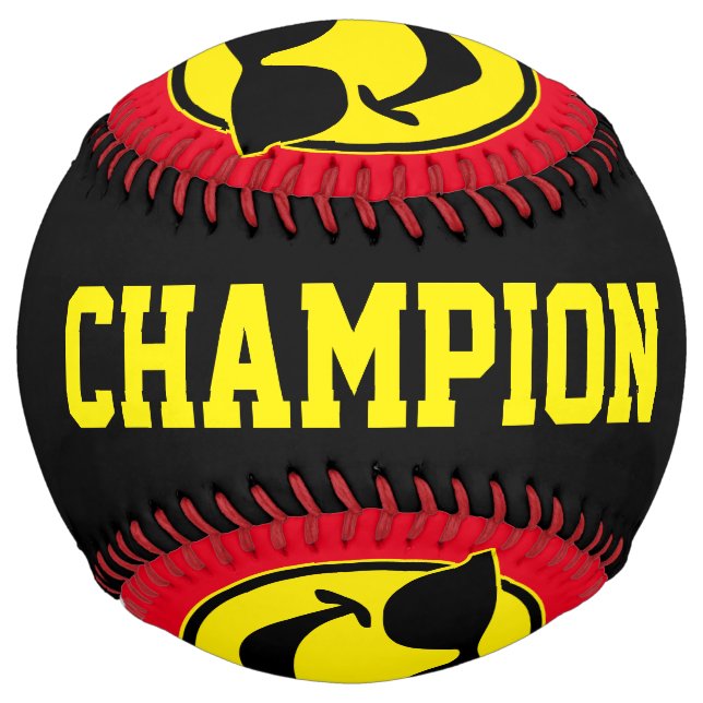 Cool yellow + your backg. & ideas softball (Front)