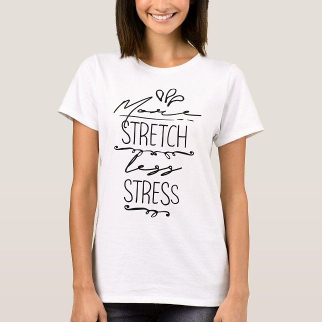 Cool Yoga Training Outfit T-Shirt (Front)