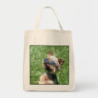 Cool Yorkshire Terrier Tote Bag