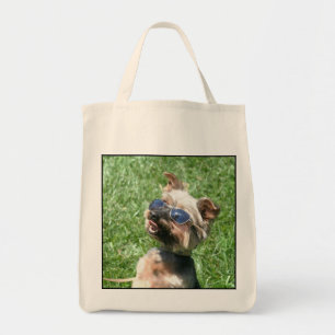 Cool Yorkshire Terrier Tote Bag