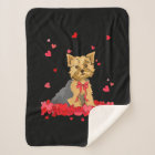 Cool Yorkshire Terrier Valentines Day Tee Dog Love