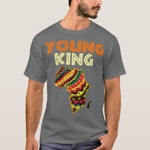 Cool Young King African American Black History Jun T-Shirt