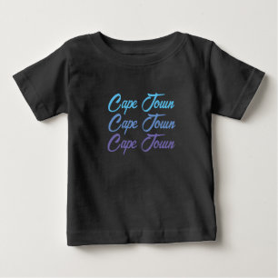Cool Your Favourite City Cape Town baby T-Shirt