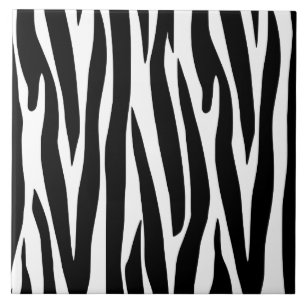 cool zebra tiled pattern animal print tile