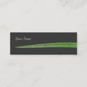 Cool Zen Nature Minimalist Business Card