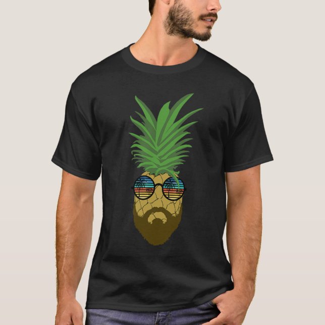 Coole Lustige Pineapple Fruit Fun Holiday T-Shirt (Front)