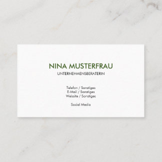 Coole Unternehmen Visitenkarten-Vorlage Business Card