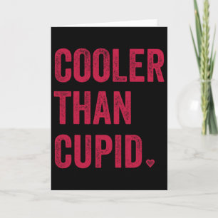 Cooler Than Cupid Kids Valentine Outfit Card