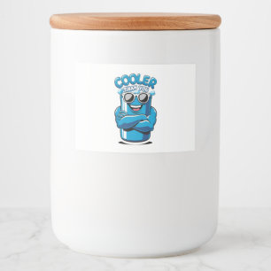 Cooler Than You – Funny Party Cooler Design Food Label