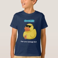 Cooler Than Your Average Duck Funny T-Shirt