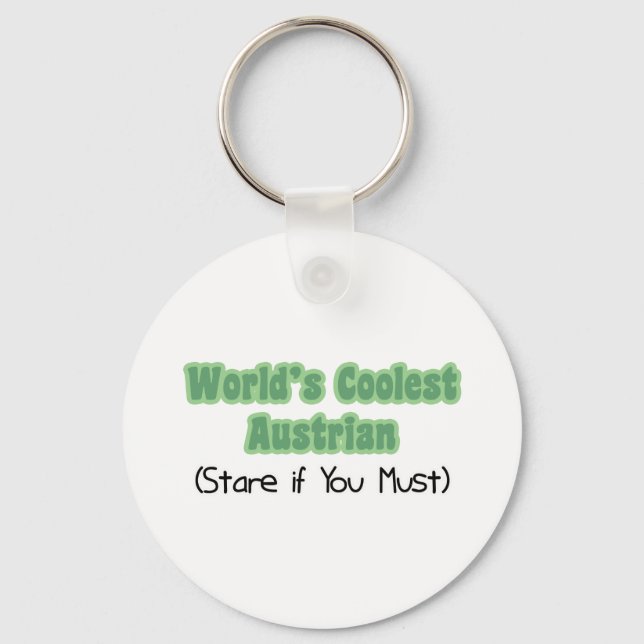 Coolest Austrian Key Ring (Front)