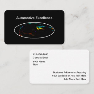 Coolest Automotive Business Cards Design