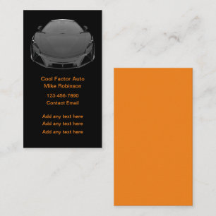 Coolest Automotive Business Cards Design