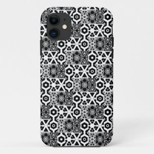 Coolest Black White Jewelled Pattern Case-Mate iPhone Case