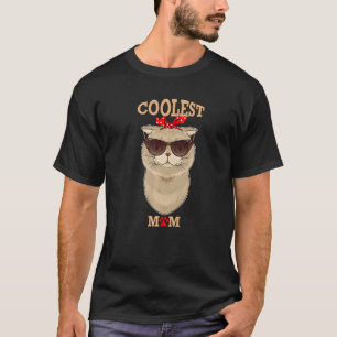 Coolest Cat Mum I Scottish Fold Cat Mum I Scottish T-Shirt