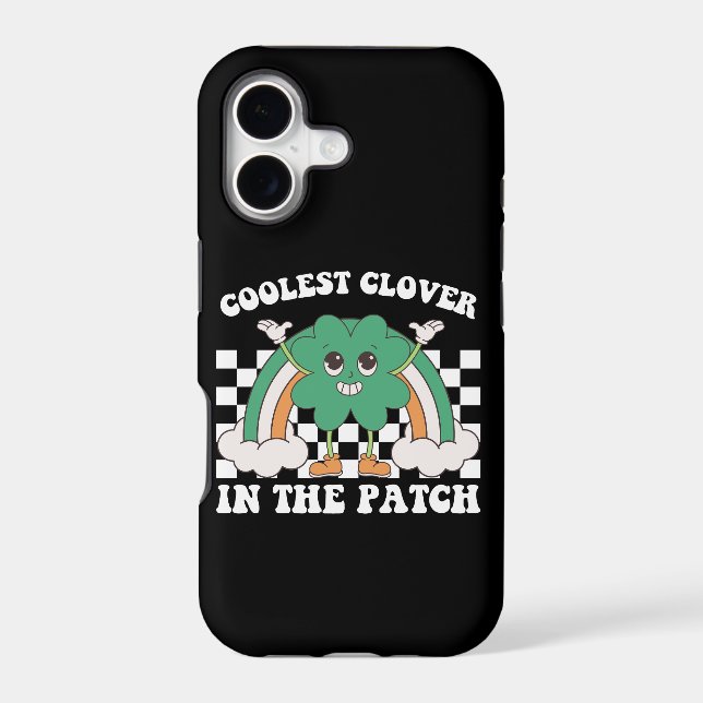 Coolest Clover In The Patch St Patrick's Day (Back)