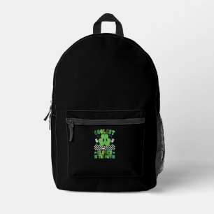 Coolest Clover In The Patch St Patrick's Day Kids  Printed Backpack