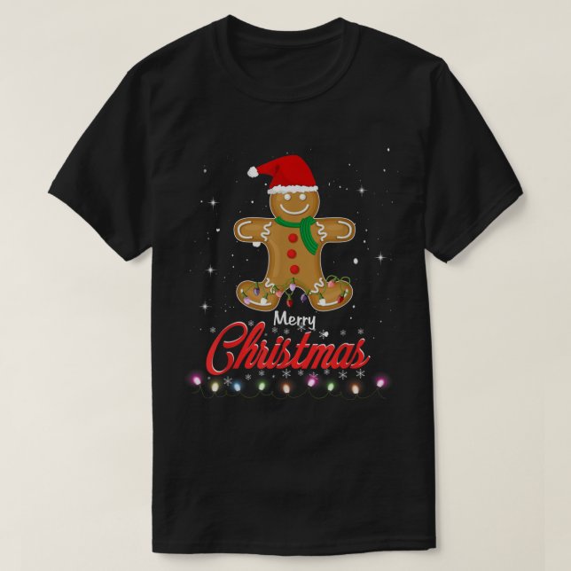 Coolest Cookie in the Christmas Batch T-Shirt (Design Front)