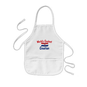 Coolest Croatian Kids Apron