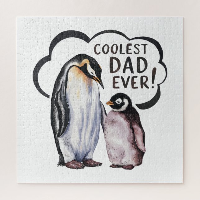 Coolest Dad Ever Jigsaw Puzzle (Vertical)