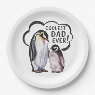 Coolest Dad Ever Paper Plate